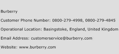 burberry contact uk|burberry customer service number.